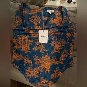 miaou Campbell corset top